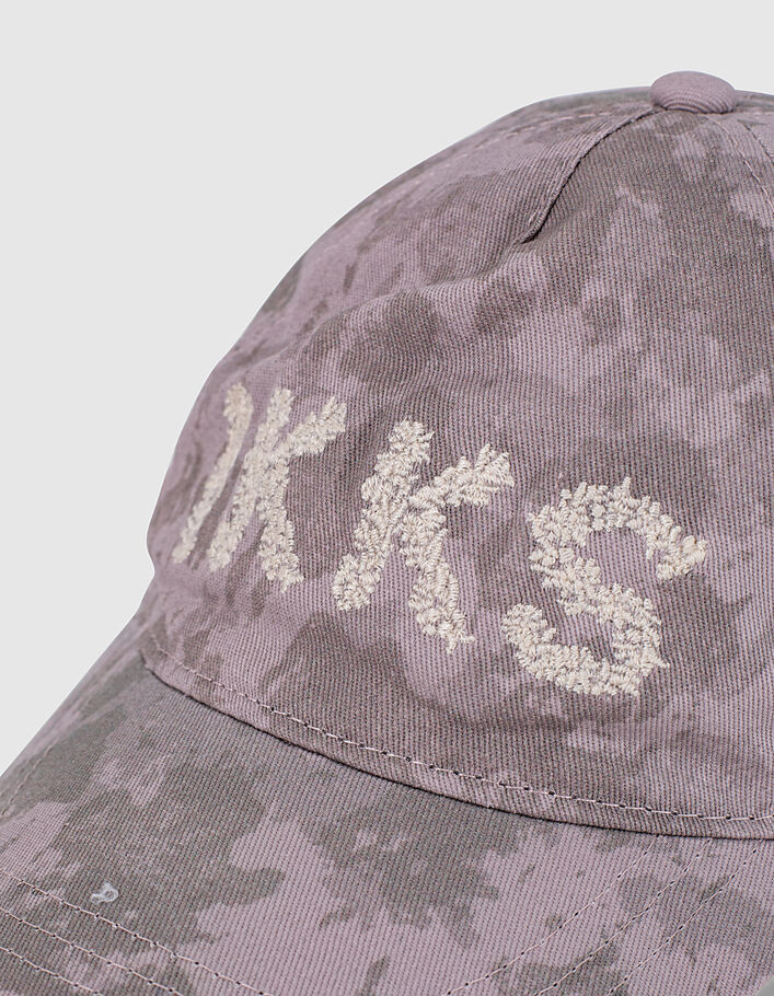 Girls’ violet tie-dye embroidered letter cap - IKKS