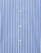 Camisa slim fit de hombre con estampado de rayas azules-7