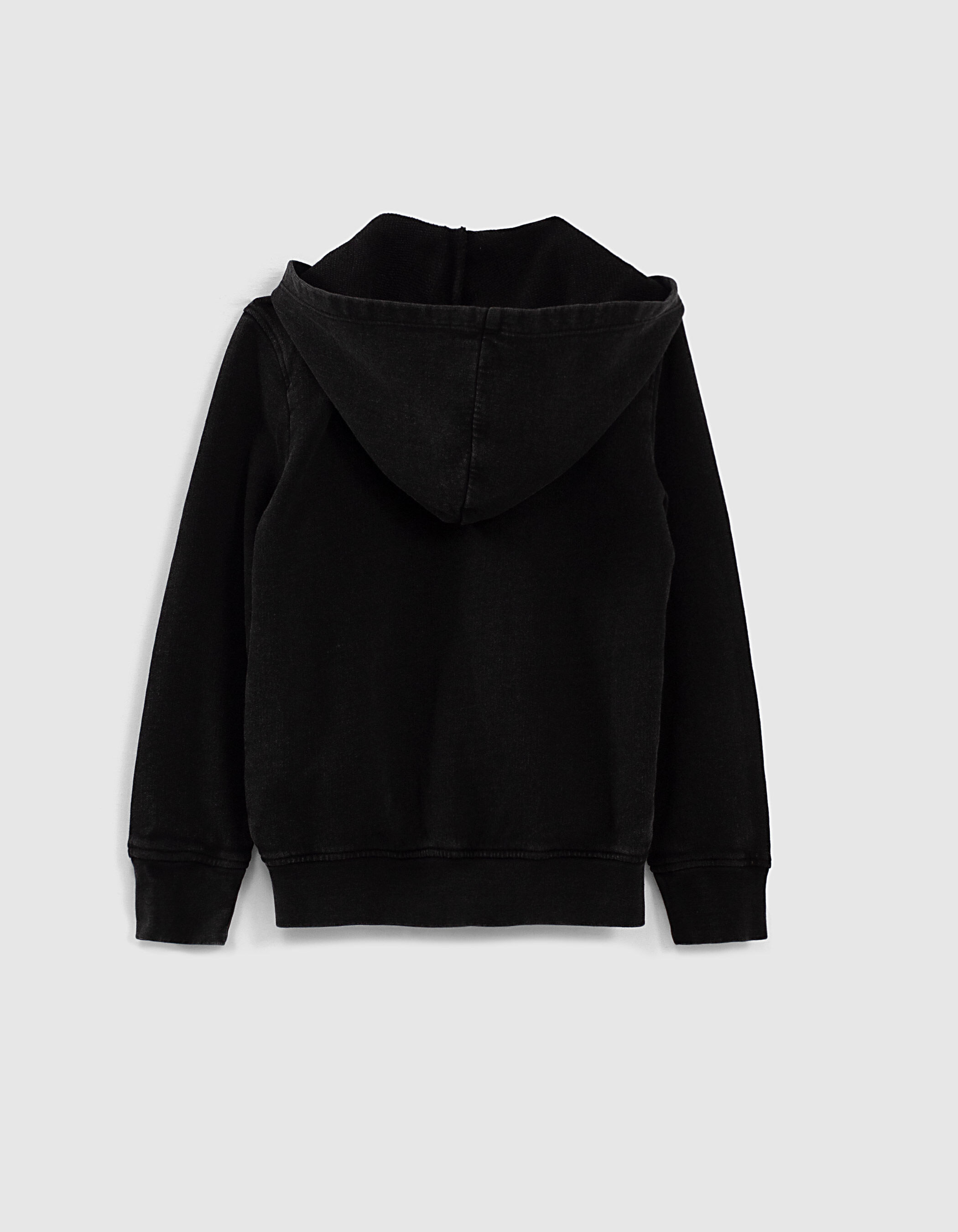 Black sweatshirt cardigan store