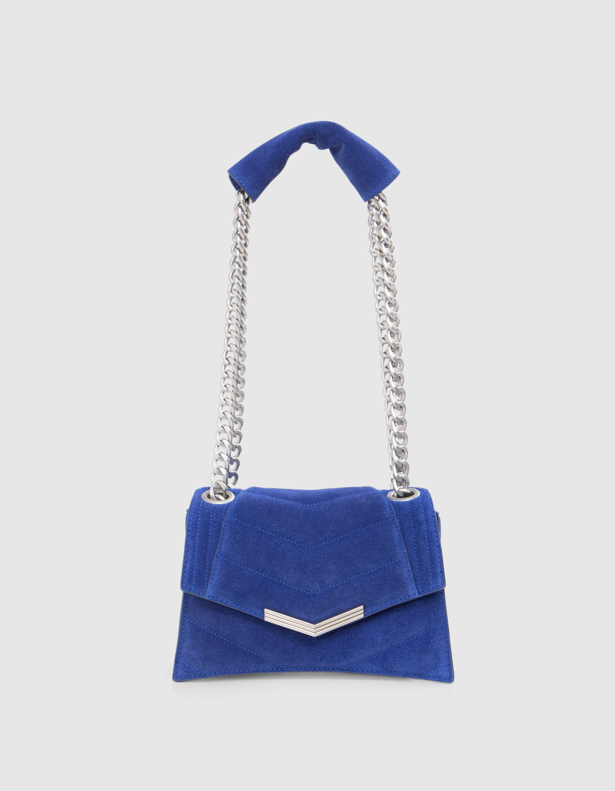 Cobalt blue suede bag outlet