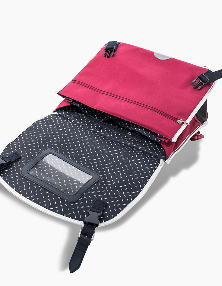 Girls’ 38 cm navy IKKS Ciao Bella wheeled bag -5
