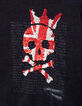 T-shirt navy tête de mort sequins réversibles garçon -4