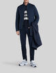 Men’s navy nylon parachute-style 2-in-1 parka-7