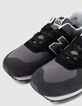 Boys’ grey and black NEW BALANCE® trainers size 36-38-4