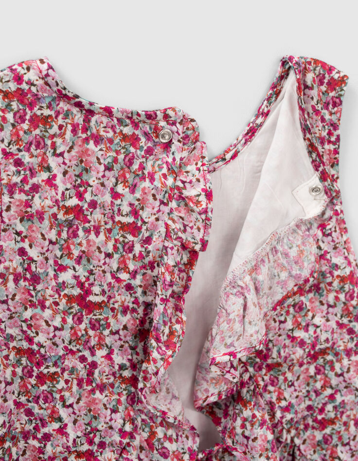Top fucsia floral niña-5