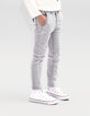 Boy's grey cut-off knee JOGGER jeans-2