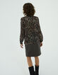 Damenvoilebluse mit Zebraprint-2