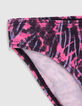 Bikini zwart tie and dye meisjes-4
