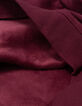 Sudadera con mensaje flocado de terciopelo rojo para ni&ntilde;a-6