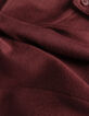 Polo bordeaux coton modal manches courtes Homme-6