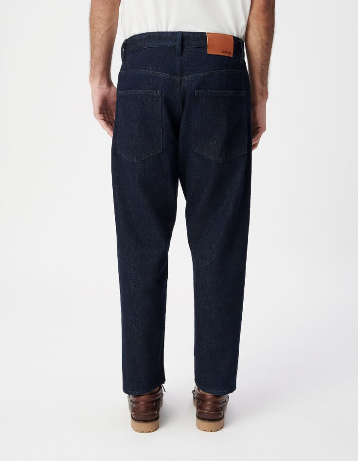 Blaue Gaucho Cropped Jeans Herren-3
