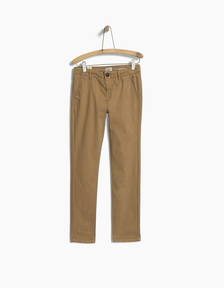 Pantalon chino garçon-4
