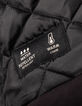 Schwarzer Mädchenparka-6