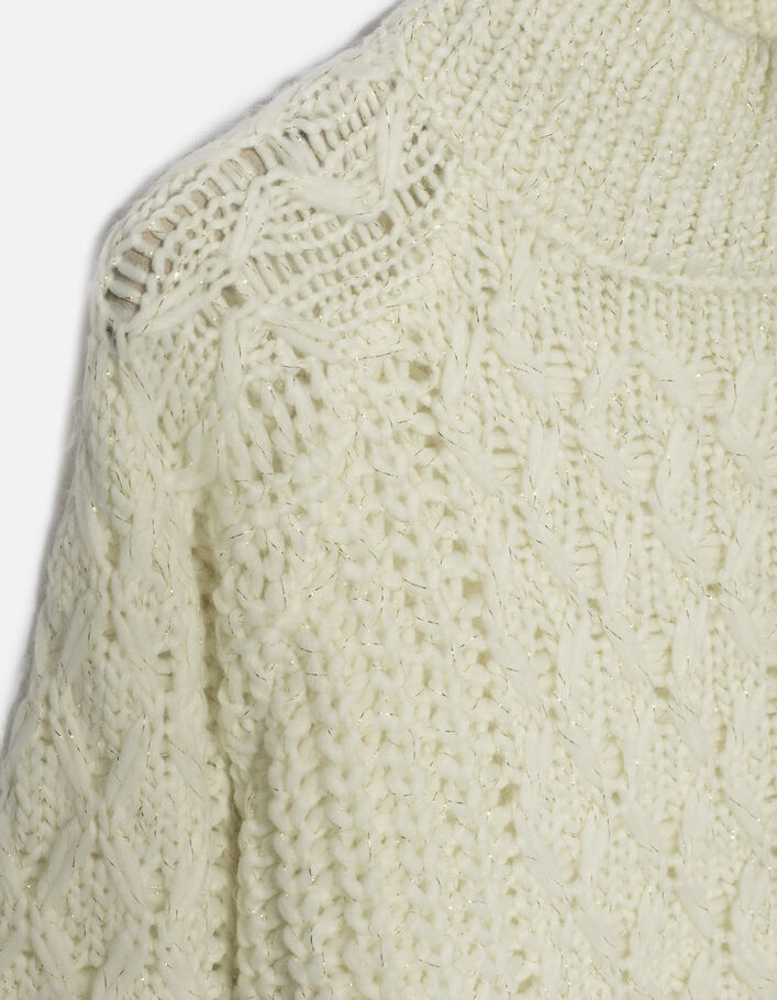 Girls' rollneck sweater