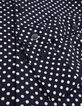 Camisa SLIM azul marino LENZING™ ECOVERO™ lunares hombre-6