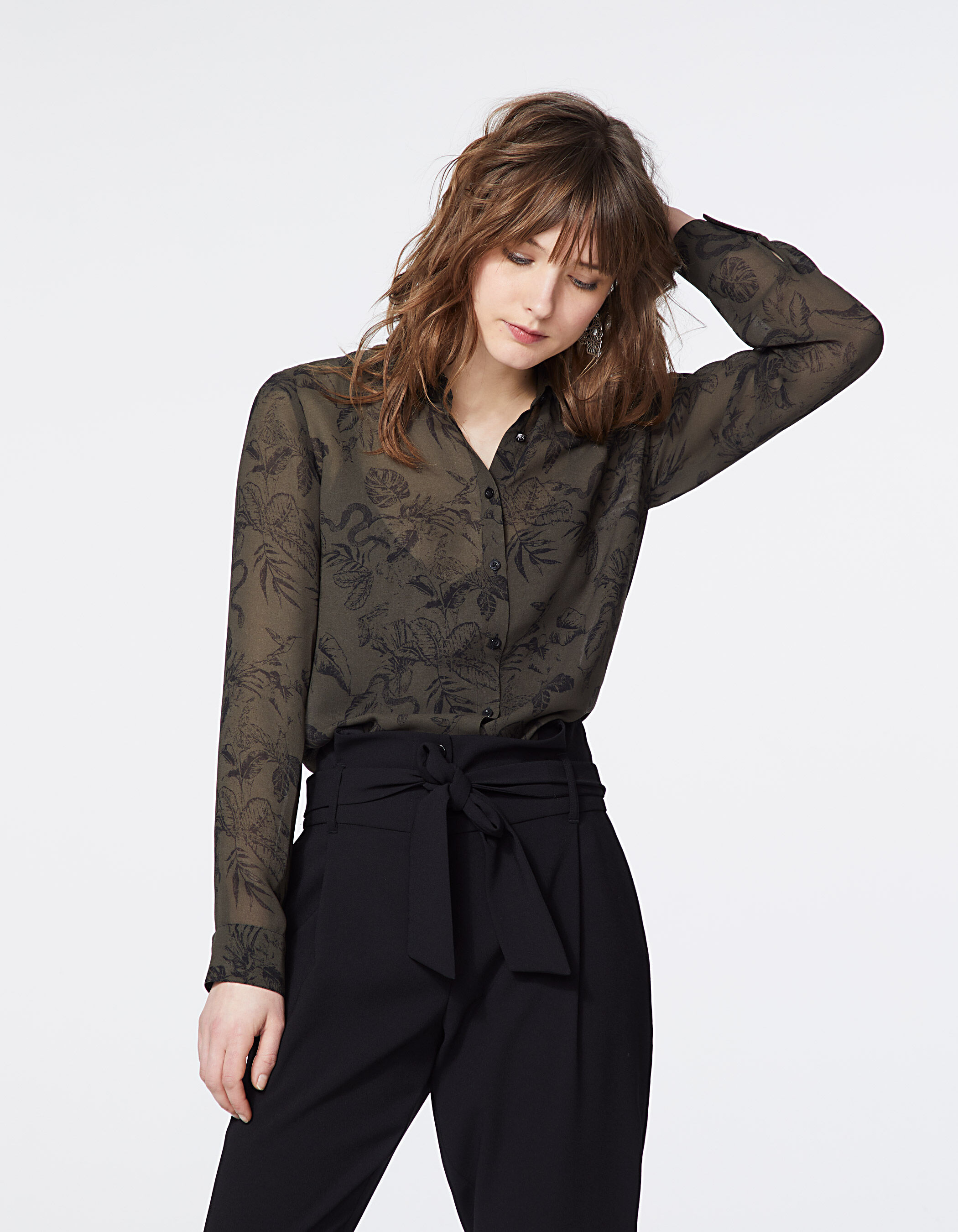 Chemise femme polyester online