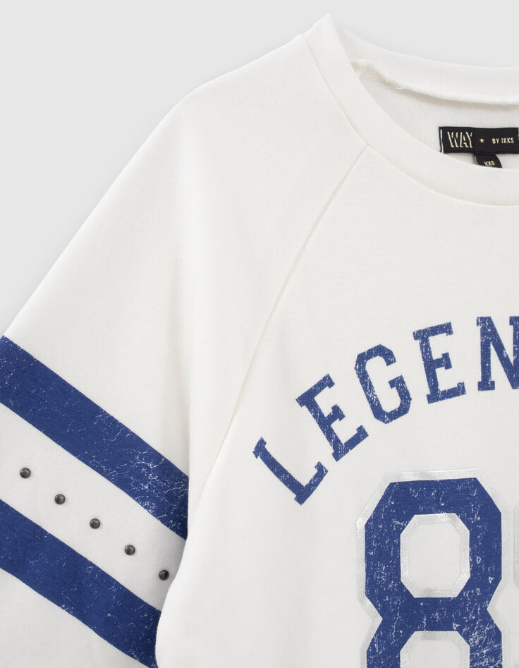 Girls&rsquo; off-white XL numbers sweatshirt-6