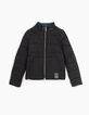 Parka 3 en 1 grise avec doudoune réversible garçon -5