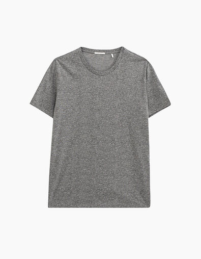 Camiseta gris pizarra estampado circuito Hombre - IKKS