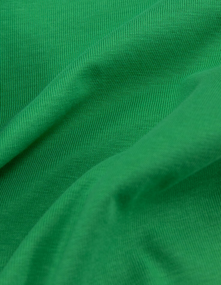 T-Shirt Bio-Baumwolle Grün, Hund-Metro-Motiv, Baby Junge-5