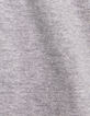 Grey organic cotton t-shirt visual boy wolf-doudoune-5