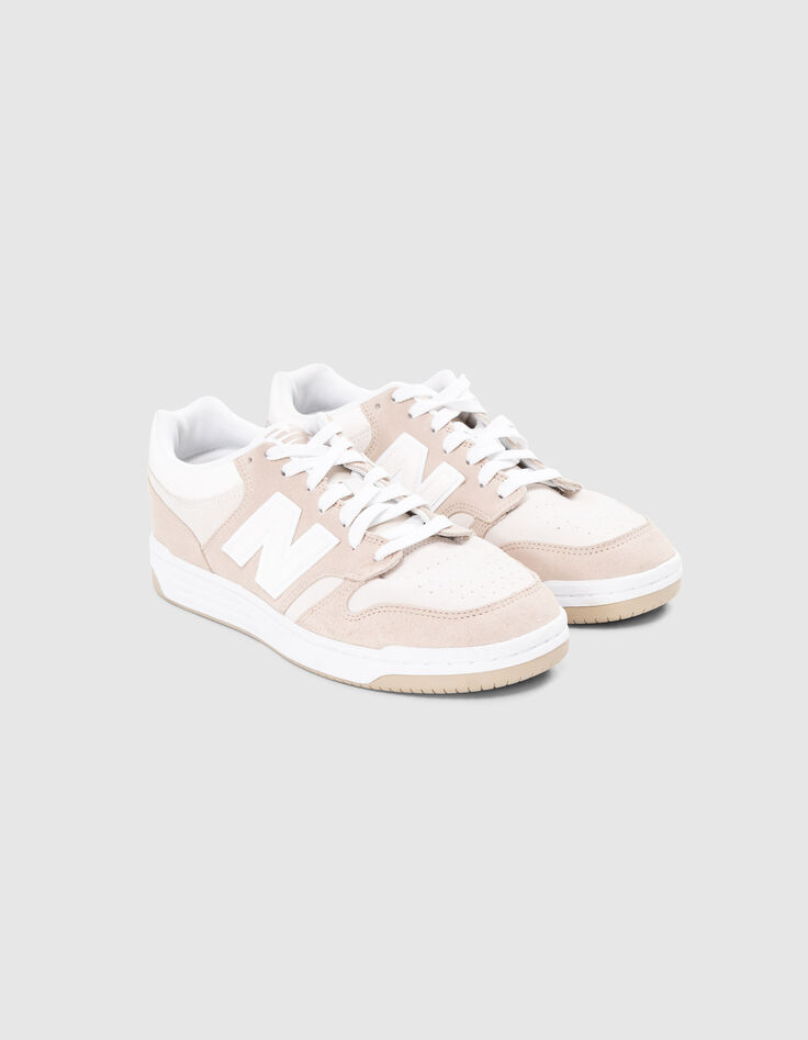 Baskets beiges NEW BALANCE 480 Homme-2
