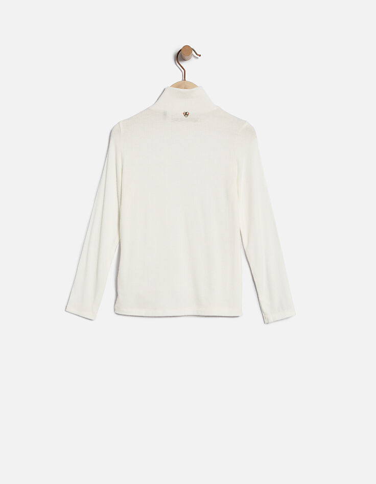 Tee-shirt col roulé fille-2 Tee-shirt col roulé fille-2