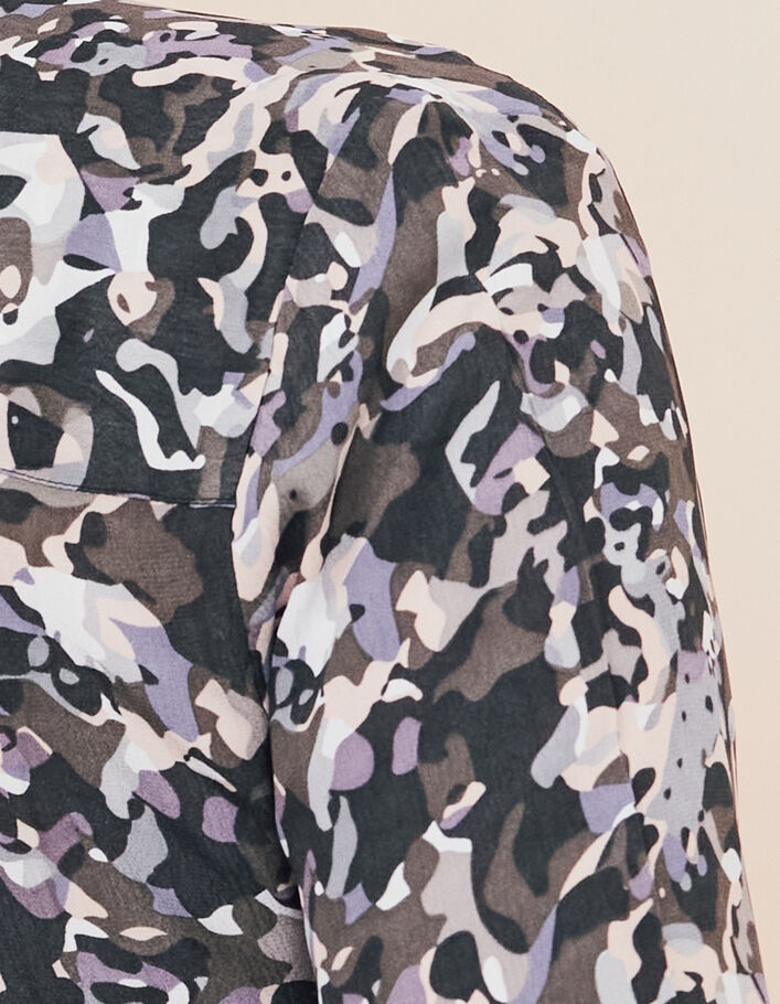 Women's camouflage motif shirt - IKKS
