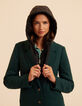 Manteau vert parementure doudoune amovible I.Code-3