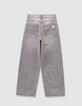 Boys’ faded grey super baggy jeans-4