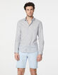 Stone SLIM-Herrenhemd mit Liberty®-Blumenprint-2