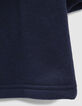 Girls’ navy glittery hooded sweatshirt dress-6