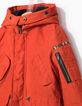 Oranje parka voor jongens -5