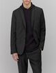 Chaqueta de traje de cuadros antracita para hombre-10