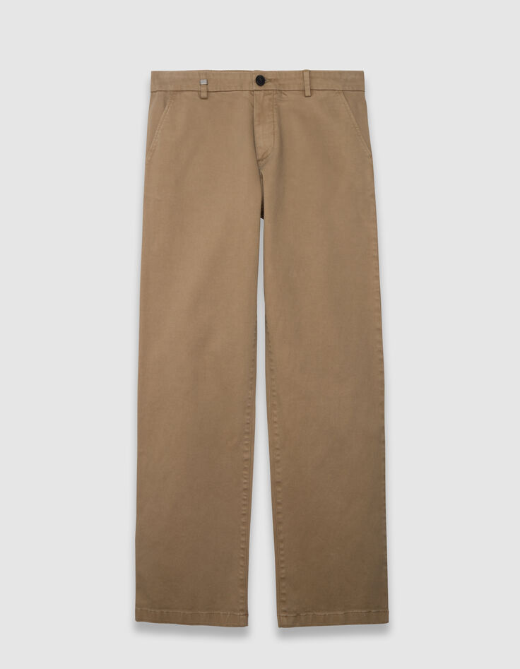 Pantalon chino droit beige Homme-6 Pantalon chino droit beige Homme-6