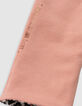 Leggings réversible ethnique graphique et vert bébé fille-8