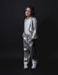 Pantalon de costume cérémonie dorée fille-3