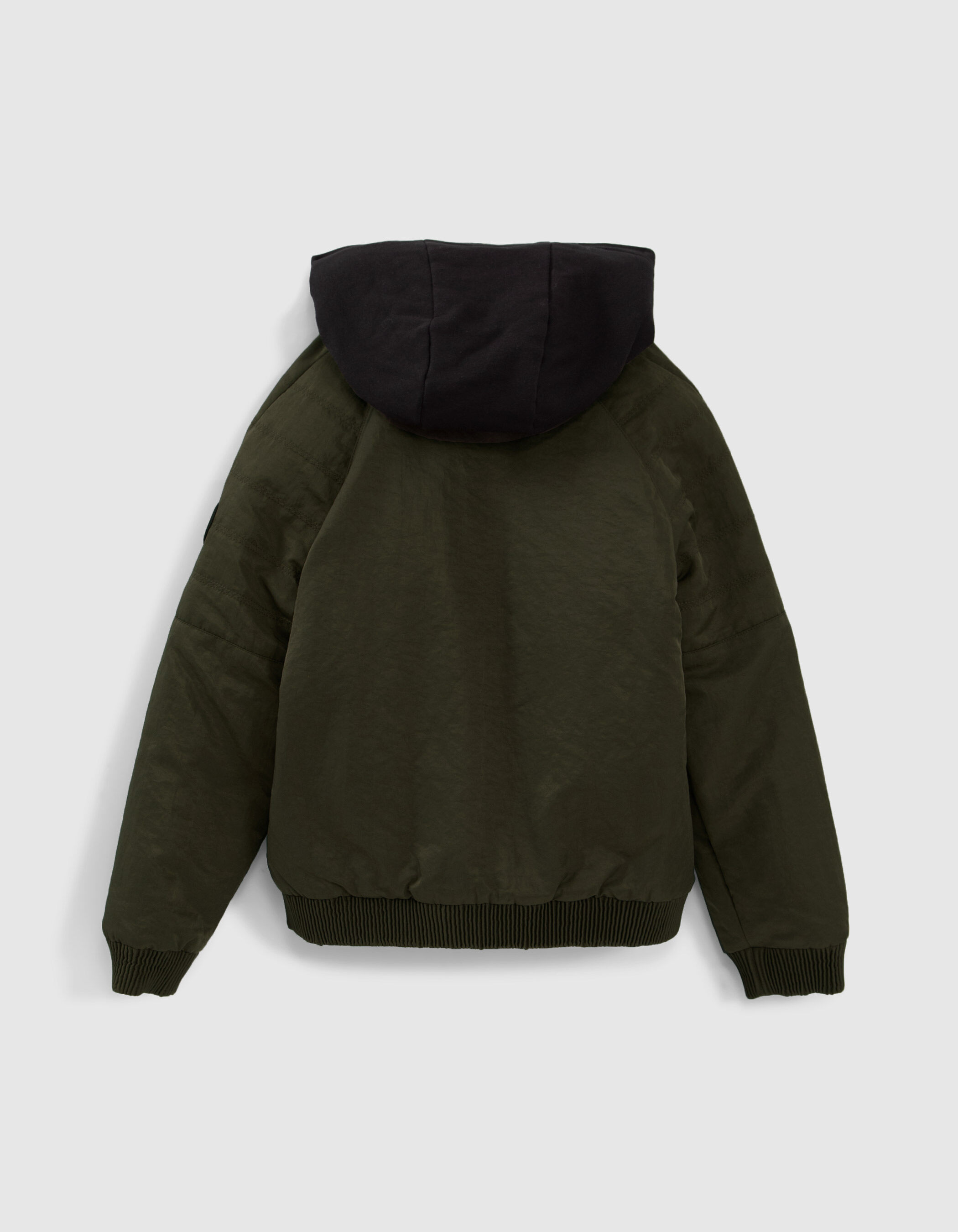 Boys khaki bomber jacket shop