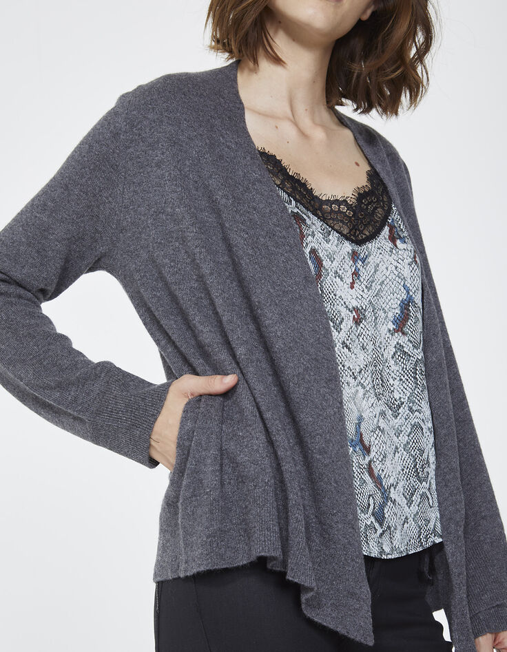 Cardigan en cachemire femme-3 Cardigan en cachemire femme-3