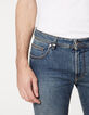Inktblauwe SLIM fit jeans Heren-4