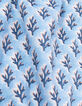 Blauw overhemd Liberty® stof koraalmotief jongens-6