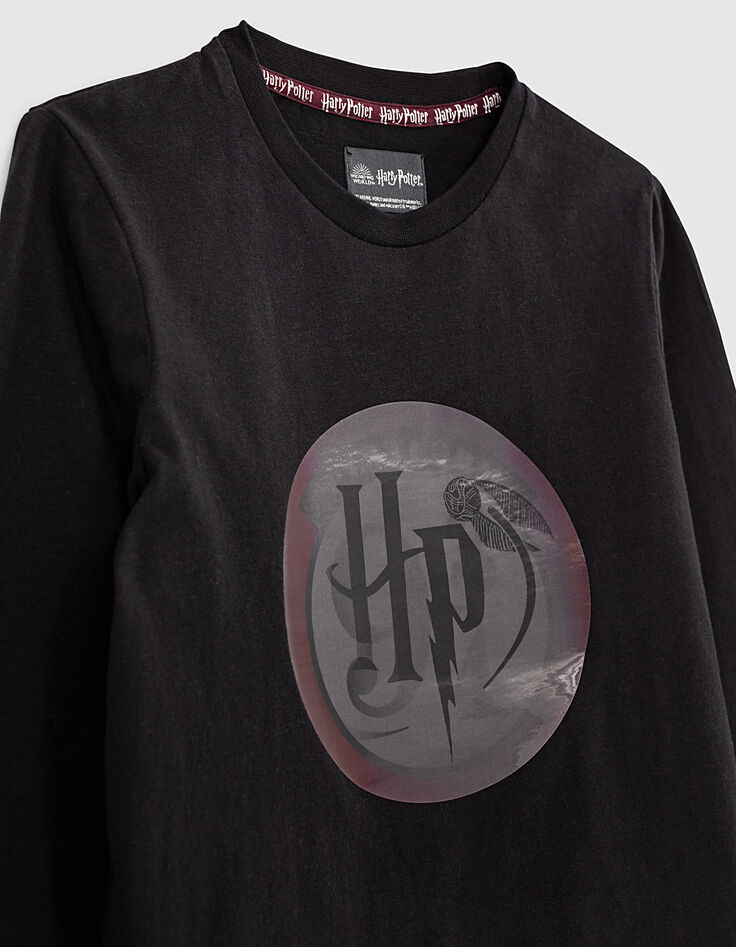 Tee-shirt noir quai 9 3/4 HARRY POTTER garçon-5
