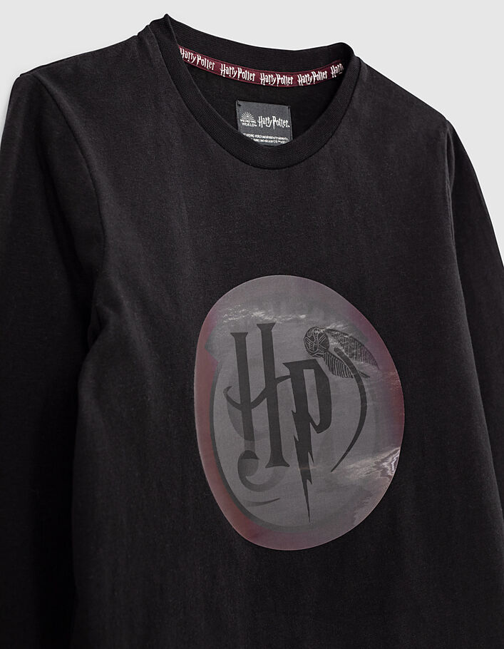 Boys’ black HARRY POTTER platform 3/4 T-shirt - IKKS