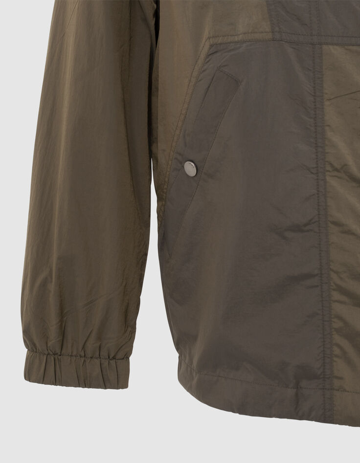 Blouson kaki en nylon Homme-3