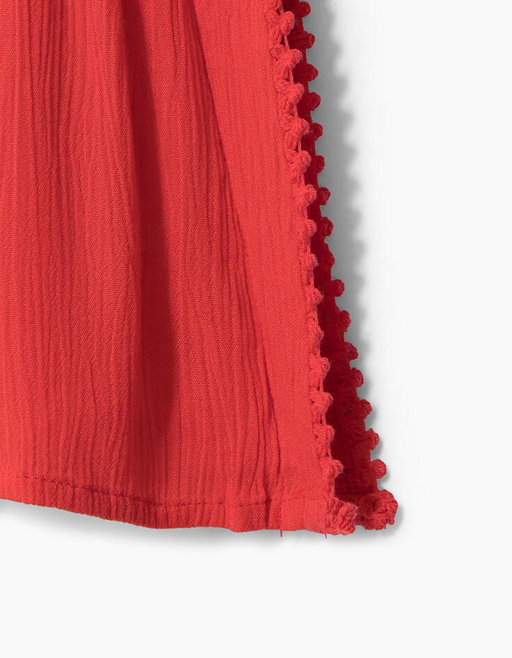 Ensemble rouge bébé fille-4