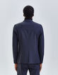Marineblauwe blazer prince-de-galles TRAVEL SUIT Heren-2