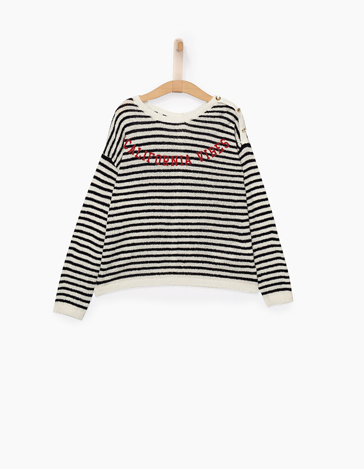 Jersey marinero de punto rizo niña-2