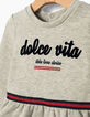 Sudadera gris bebé niña-5