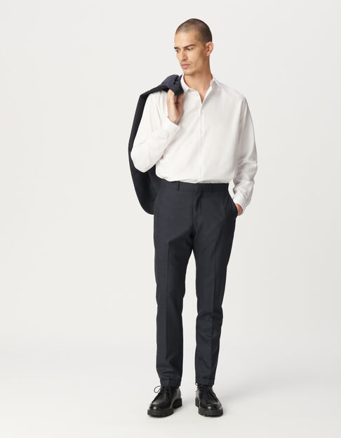 Camisa REGULAR blanca tejido 37,5° hombre - IKKS