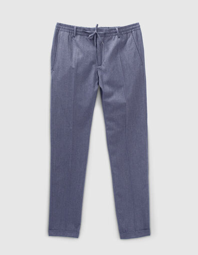 Men’s indigo denim-look joggers - IKKS
